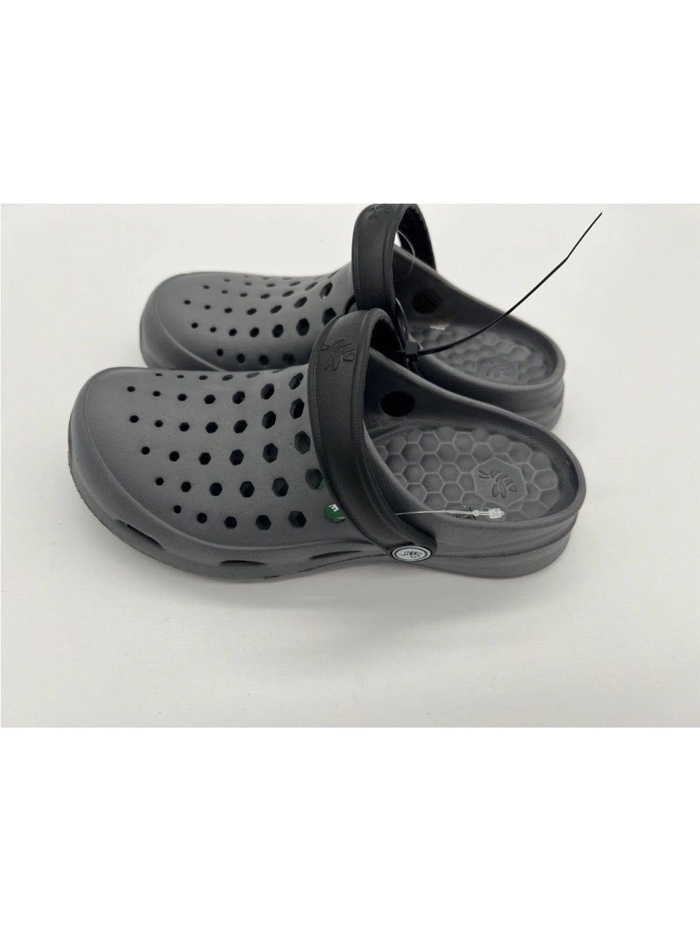 Joybees Kids Active Clog Sandals Charcoal/Midnight Teal Sz 3 Big Kid Gray boys